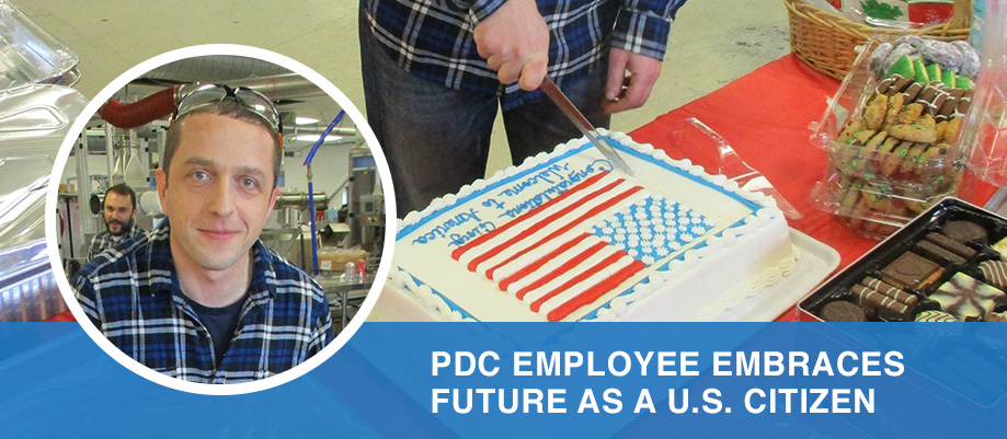 PDC Employee Embraces  Future as a U.S. Citizen