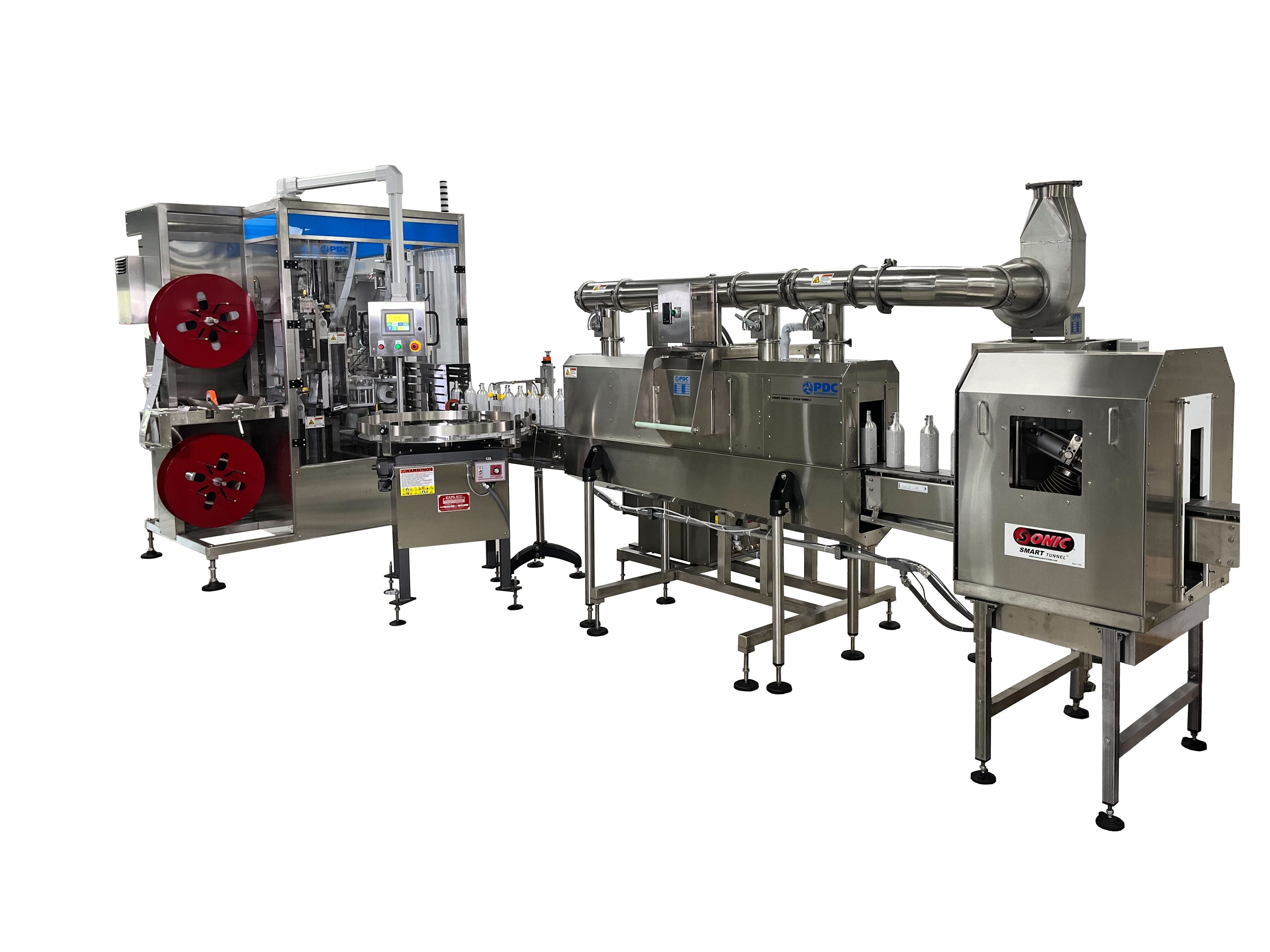 PDC shrink tunnel machine